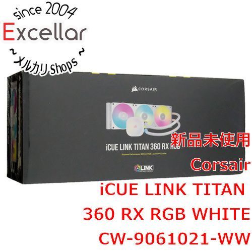 bn 2 Corsair iCUE LINK TITAN 360 RX RGB WHITE CW-9061021-WW ホワイト