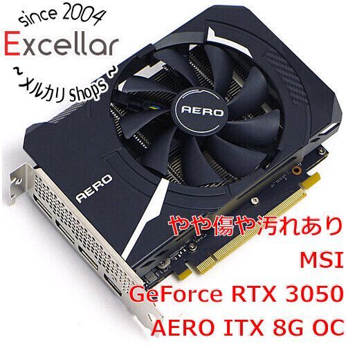 bn 10 MSI製グラボ GeForce RTX 3050 AERO ITX 8 G OC PCIExp GB