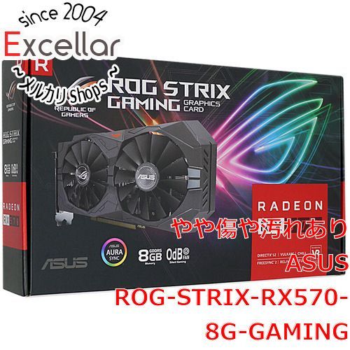bn 7 AS グラボ ROG-STRIX-RX 570-8 G-GAMING PCIExp 8 GB 元箱あり