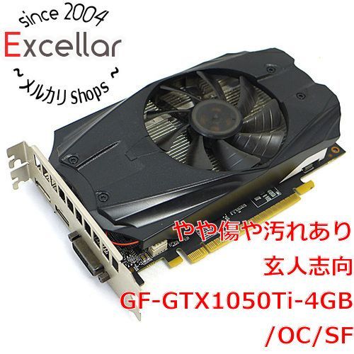 bn:3] 玄人志向グラボ GF-GTX1050Ti-4GB/OC/SF PCIExp 4GB - メルカリ