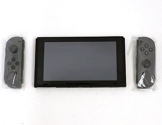 bn 8 任天堂 Nintendo Switch バッテリー拡張モデル HAD-S-KAAAA グレー スタンド Joy-Conいたみ 元箱あり