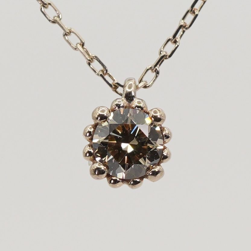 カシケイ ミル ダイヤモンド ネックレス K18 0.20ct/25-1069 - メルカリ