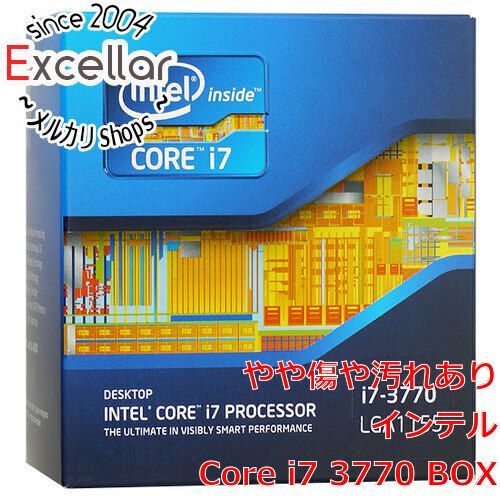 bn:10] Core i7 3770 3.4GHz LGA1155 SR0PK 元箱あり - メルカリ