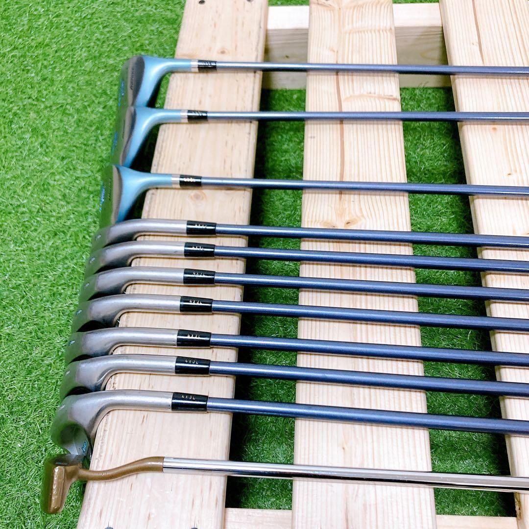 クラブのみ　ミズノ　初心者オススメ　ゴルフクラブ　レディースセット　右利き L 1.ミズノ 初心者オススメ レディースセット 右利き - メルカリ