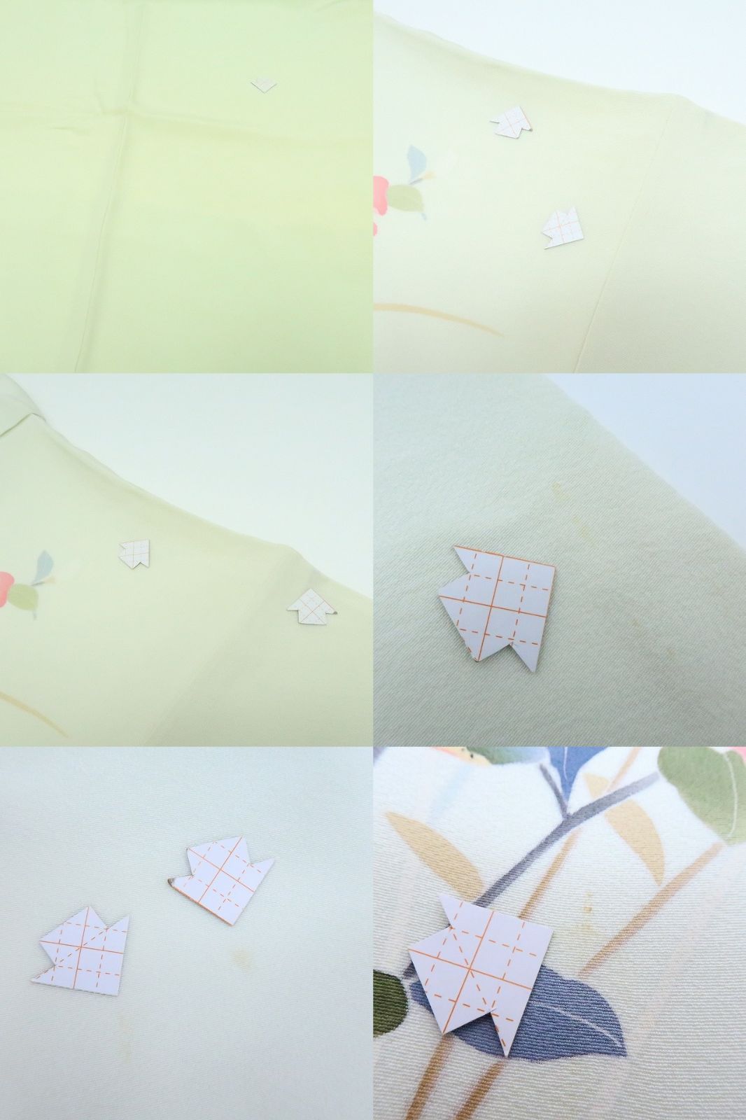 百華❀Y4245◇本加賀友禅 南克治落款 手縫い仕立て 正絹 訪問着 着物