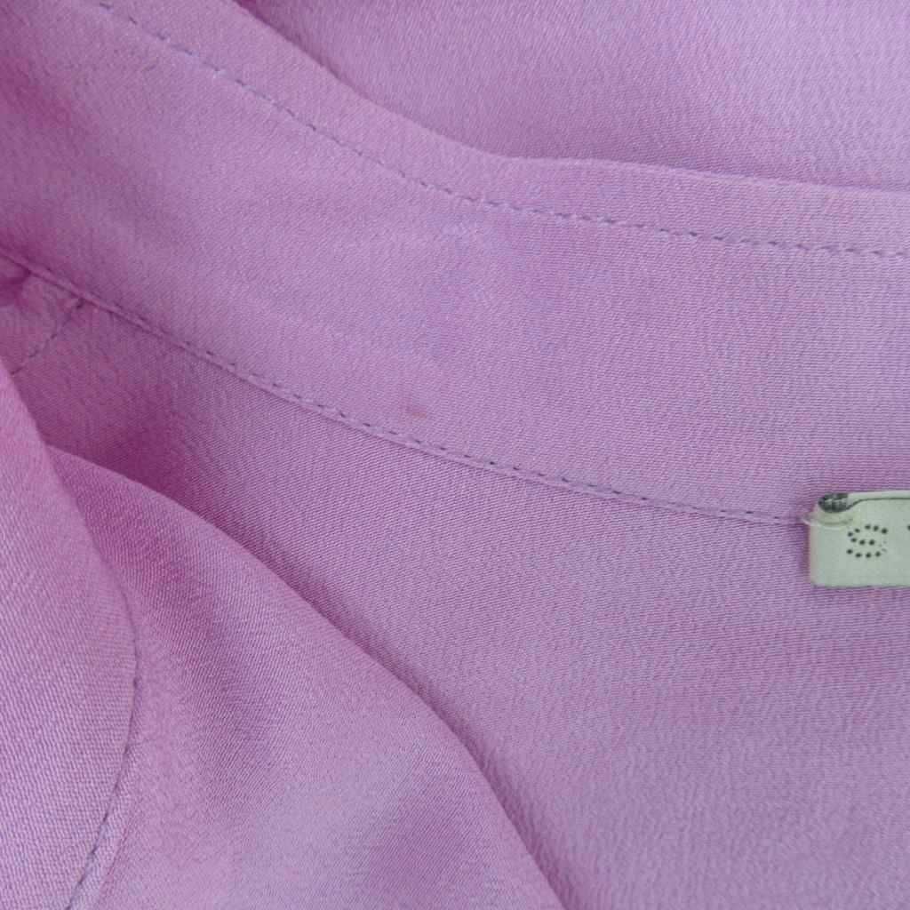 ステラマッカートニー STELLA McCARTNEY シャツ ブラウス 長袖 絹