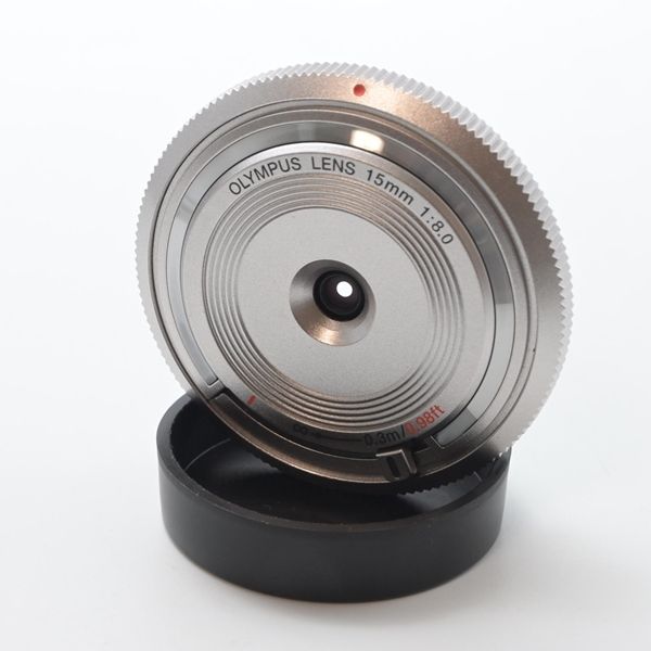オリンパス OLYMPUS ボディキャップレンズ シルバー BCL 1580 SLV