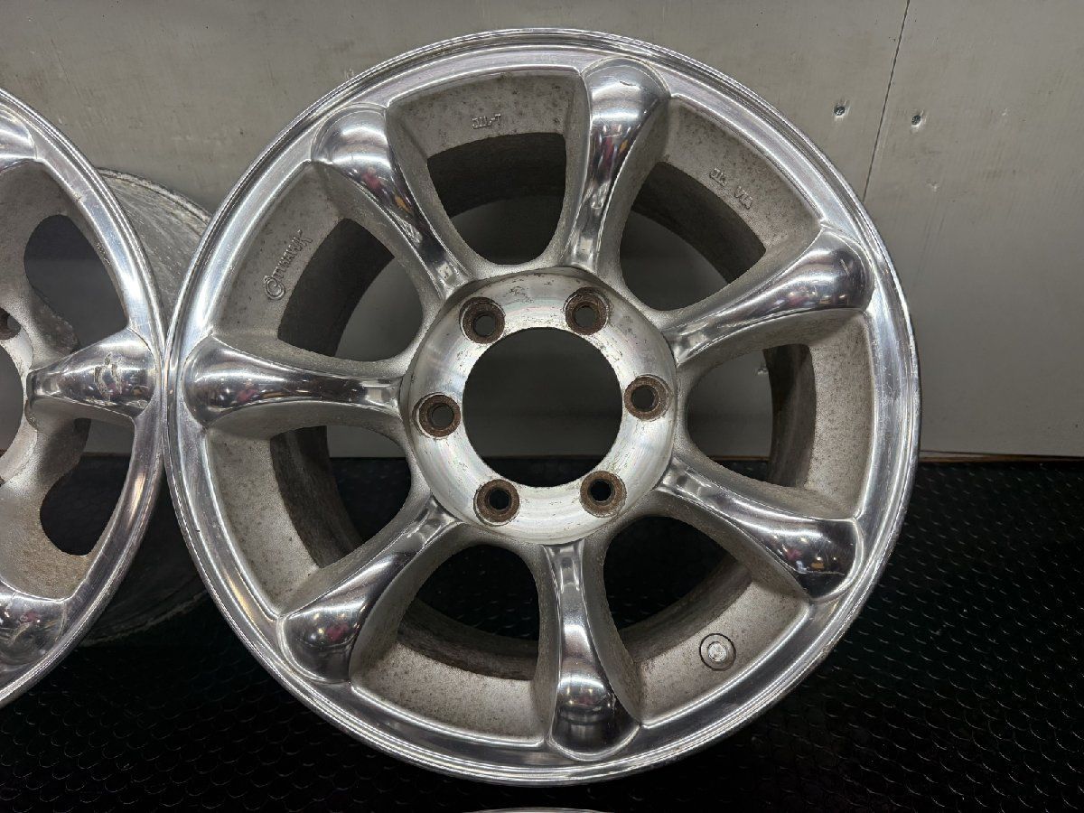  LAND 7 シティーホーク 社外ホイール 15インチ 4本 0 コンケイブ ランクル等 SHF 030 15インチ ホイール