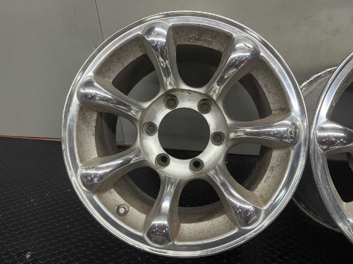 LAND 7 シティーホーク 社外ホイール 15インチ 4本 0 コンケイブ ランクル等 SHF 030