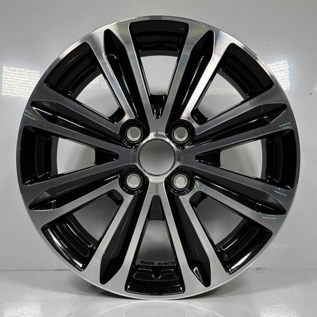 タントカスタム LA600S LA610S 純正 アルミホイール×1本 黒⁄ポリッシュ 