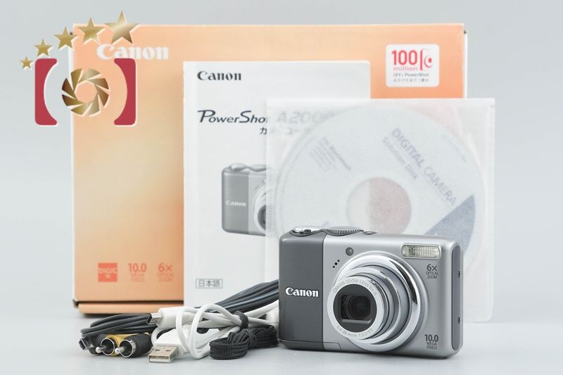 Canon キヤノン PowerShot A 2000 IS コンパクトデジタルカメラ 元 き