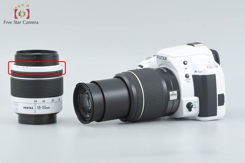 PENTAX ペンタックス 【中古】PENTAX ペンタックス K-50 ホワイト