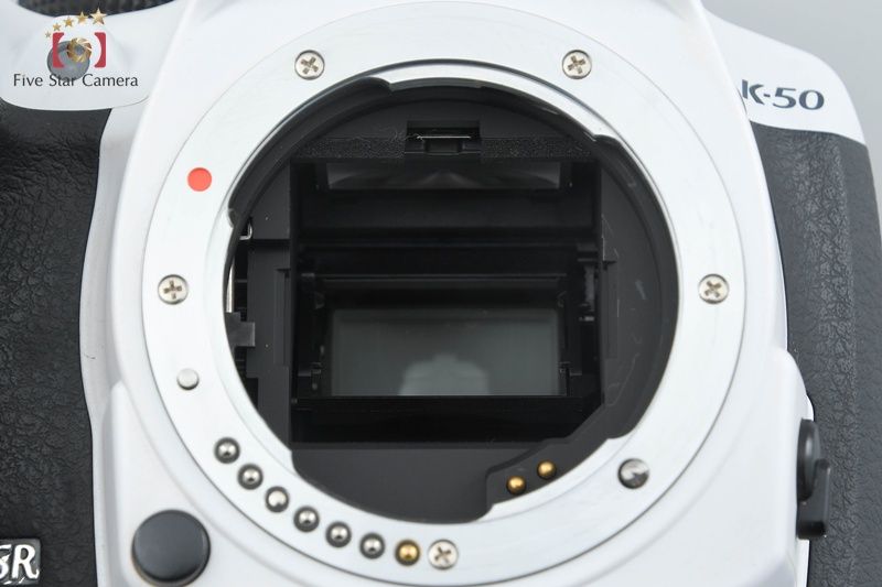 ペンタックス PENTAX K-50 標準ズームレンズセット ホワイト 実用中古 ペンタックス PENTAX K-50 標準ズームレンズセット ホワイト 実用中古