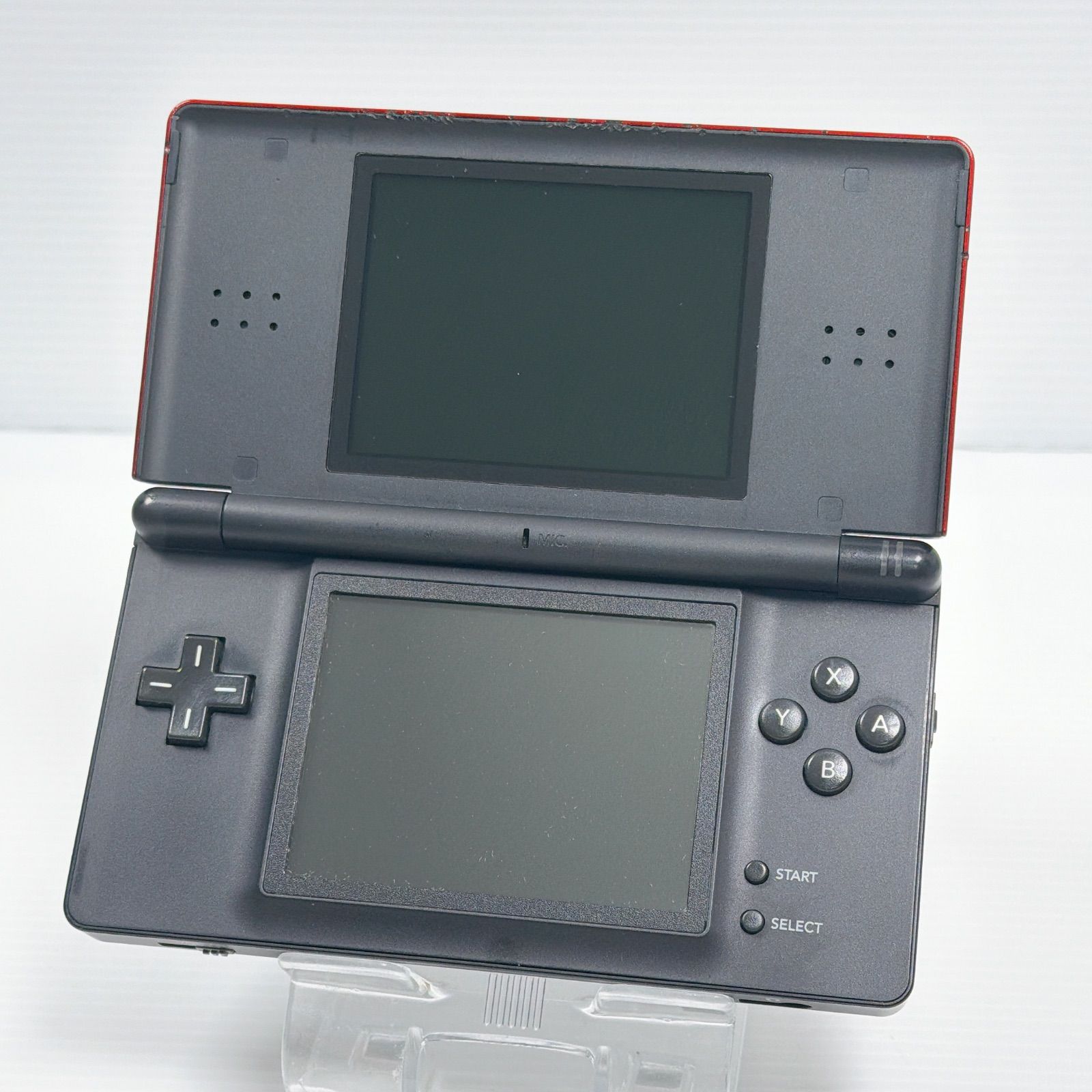 DS Lite クリムゾンブラック 遊べるセット 動作確認済み ボタンゴム