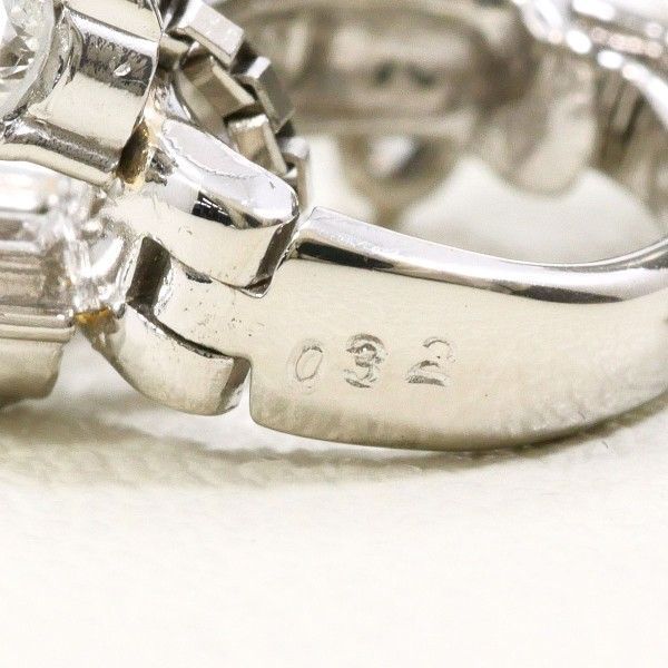 PT900 PT850 ネックレス necklace 黒蝶真珠 ダイヤ 0.32 カード鑑別書