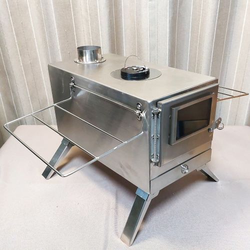 ウッドストーブ ステンレス製 全て揃った これだけセット でビギナーに最適