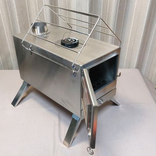 ウッドストーブ ステンレス製 全て揃った これだけセット でビギナーに最適