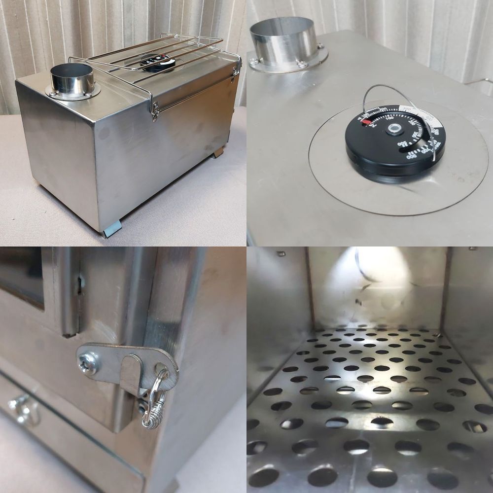 ウッドストーブ☆ステンレス製☆全て揃った『これだけセット』で