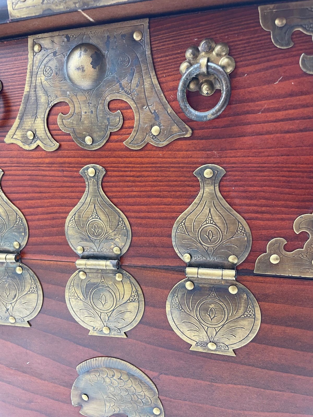 李朝家具 李朝 バンダジ 箪笥 朝鮮家具 民芸箪笥 時代家具 美術品 古