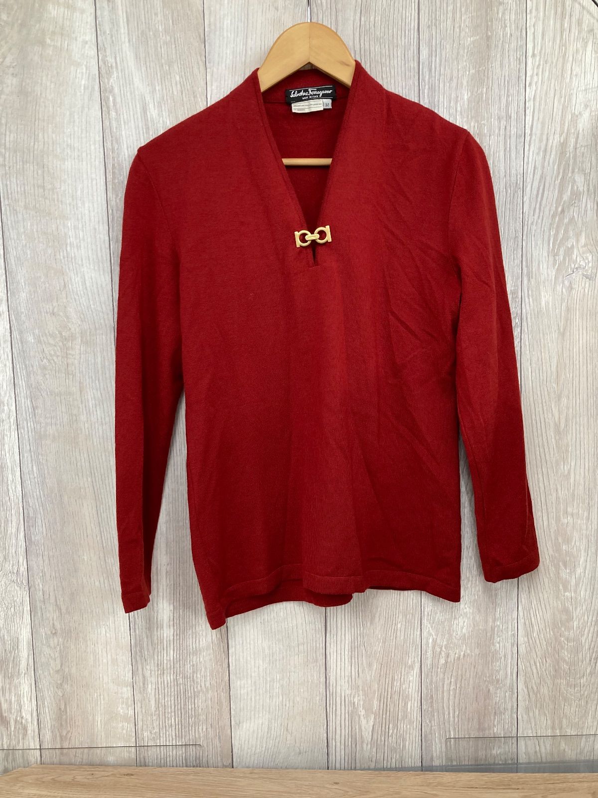 Salvatore Ferragamo サルヴァトーレフェラガモ ニット ガンチーニ