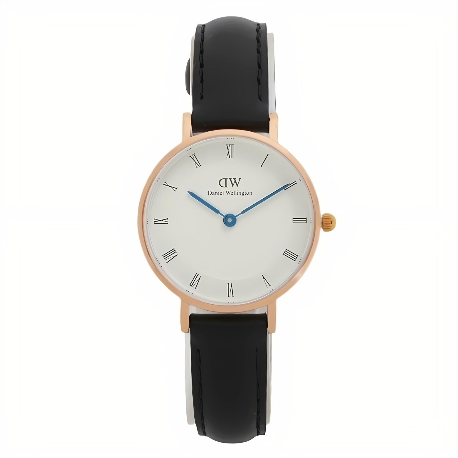 ギフト対応可 ダニエルウェリントン DANIEL 腕時計 Petite Roman Numerals Sheffield Rose G 28 ホワイト ブラック レザー レディース アナログ おしゃれ プレゼント