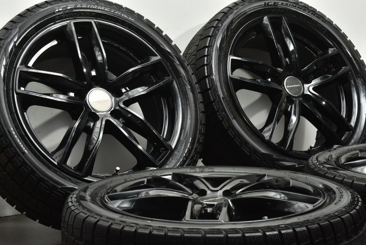 ホイール良好 17 in 7 J 50 PCD 112 ピレリ アイスアシンメトリコ 225 45 R フォルクスワーゲン ゴルフ アウディ A 3 4本セット
