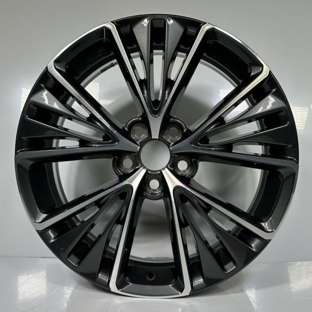 プリウス MXWH60 純正 アルミホイール×1本 ガンメタ/ポリッシュ 19