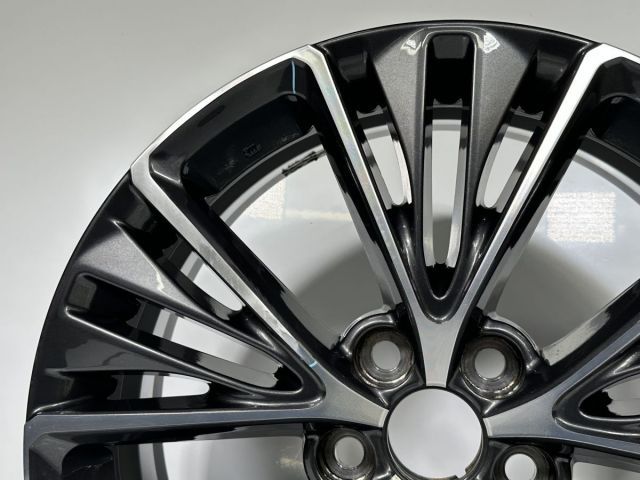 プリウス MXWH60 純正 アルミホイール×1本 ガンメタ/ポリッシュ 19