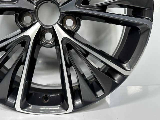 プリウス MXWH60 純正 アルミホイール×1本 ガンメタ/ポリッシュ 19