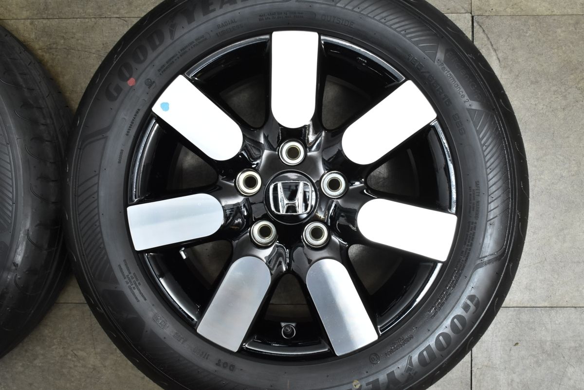 【新車外し】ホンダ フリード　AIR 15インチ 純正ホイール 4本セット ほぼ新車外し】ホンダ GT7 フリード AIR EX 純正 15in 6J +50 PCD114.3