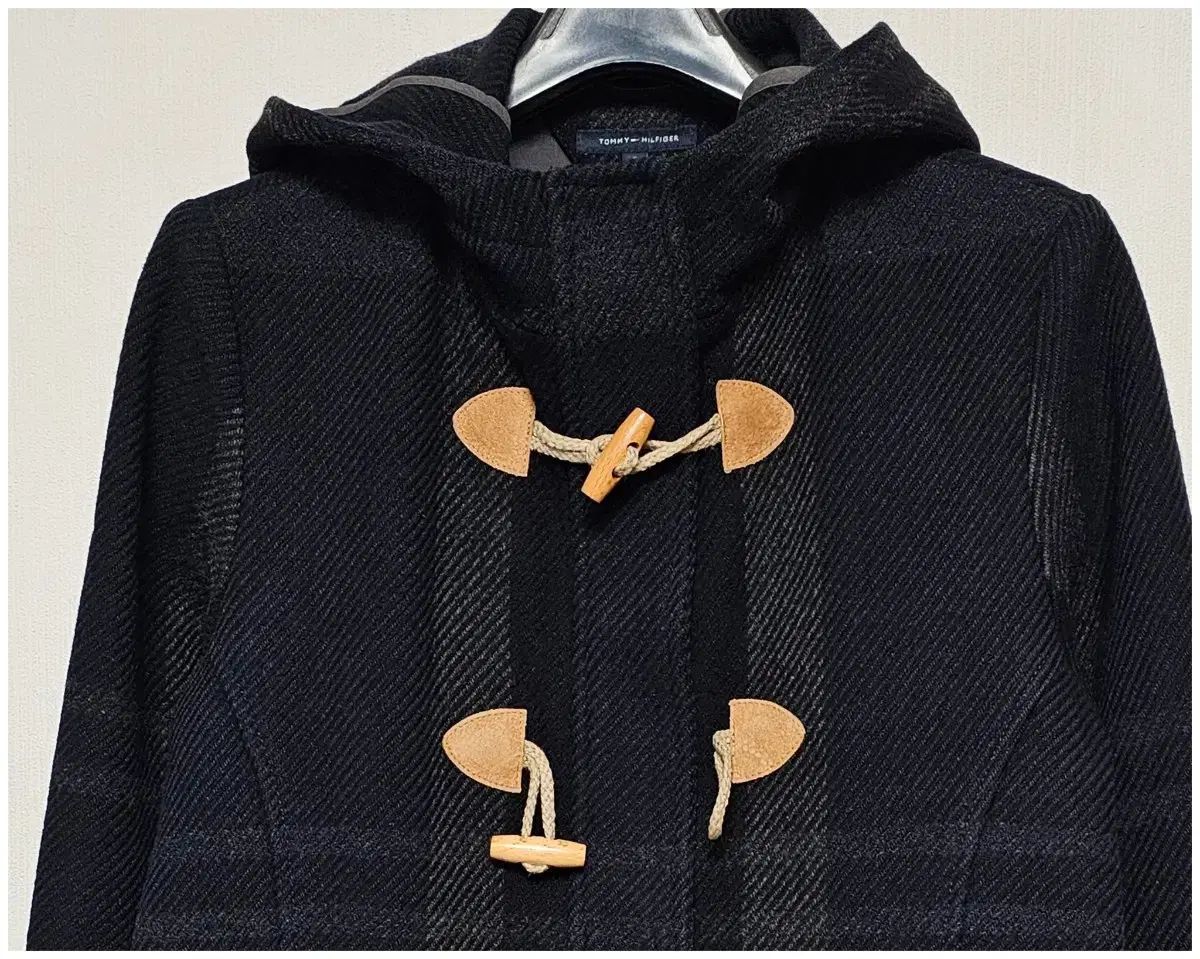 新品 M ★ トミーヒルフィガー レディース フード コート ネイビー US-S Tommy Hilfiger トミーヒルフィガー ネイビー ダッフルコート フード S