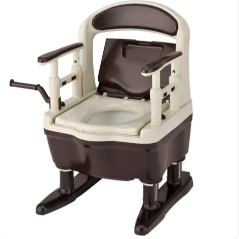 ポータブルトイレ ジャスピタ ブラウン