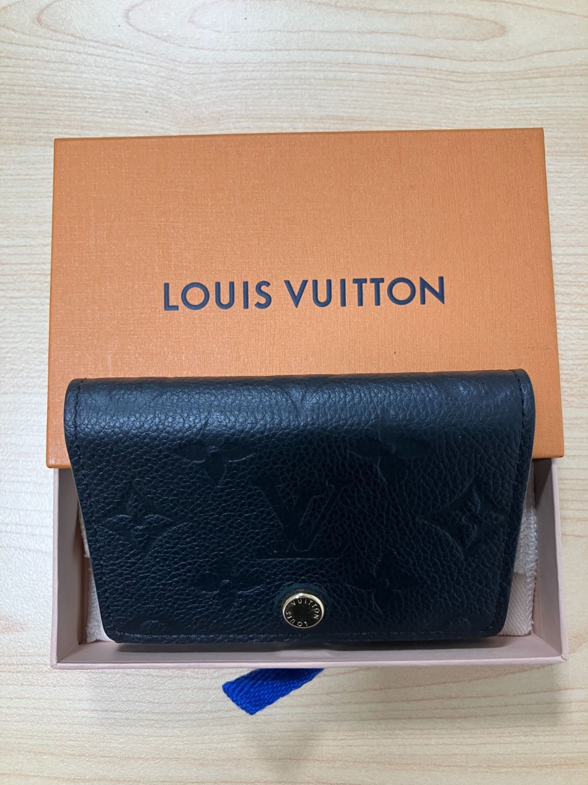 す〇LOUIS VUITTON モノグラム アンプラント アンヴェロップ カルト ドゥ ヴィジット M 58456 RFID