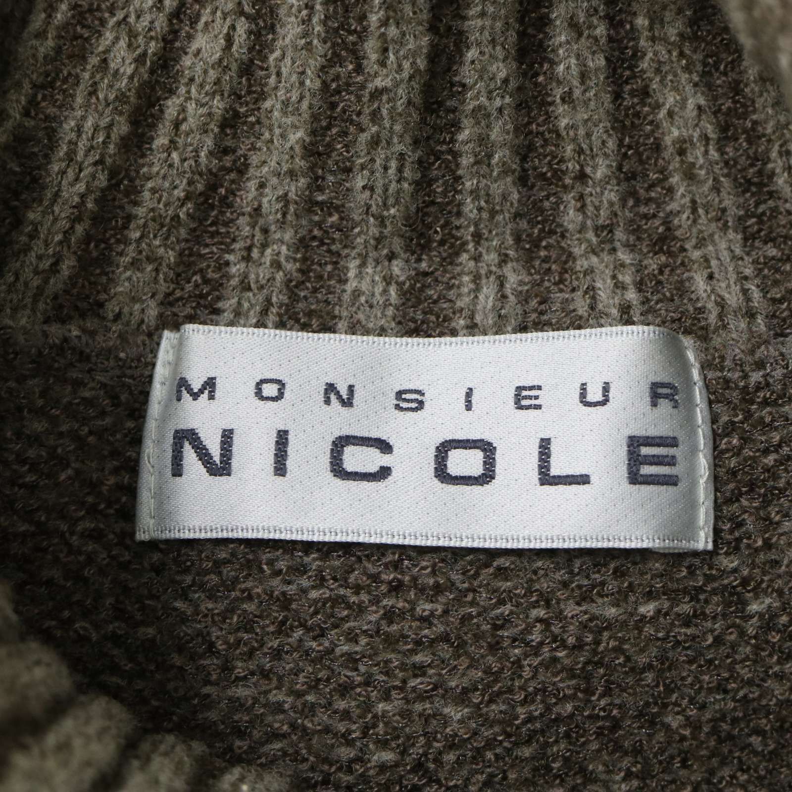 MONSIEUR NICOLE ムッシュ ニコル 秋冬 ウール☆ タートルネック