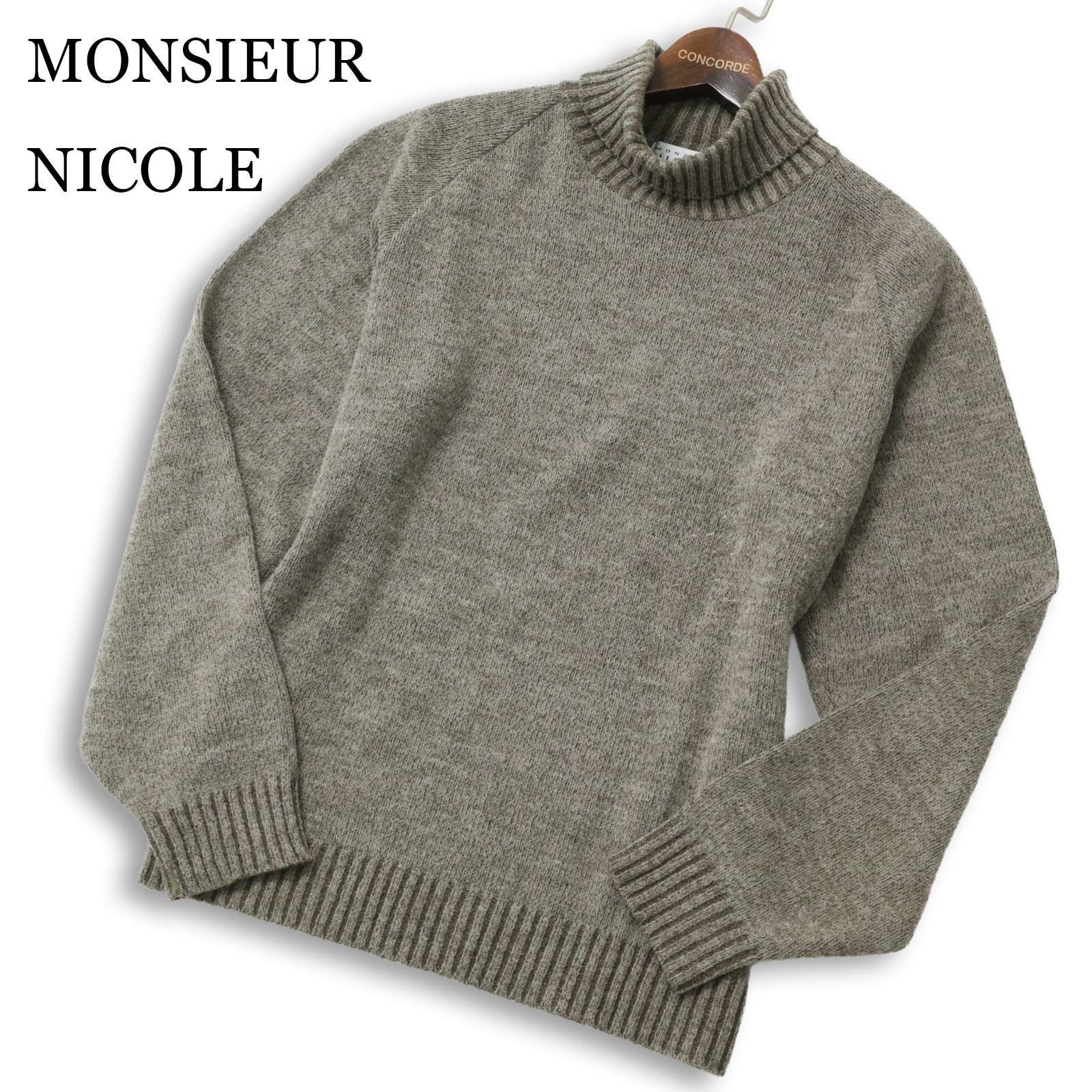 MONSIEUR NICOLE ムッシュ ニコル 秋冬 ウール☆ タートルネック