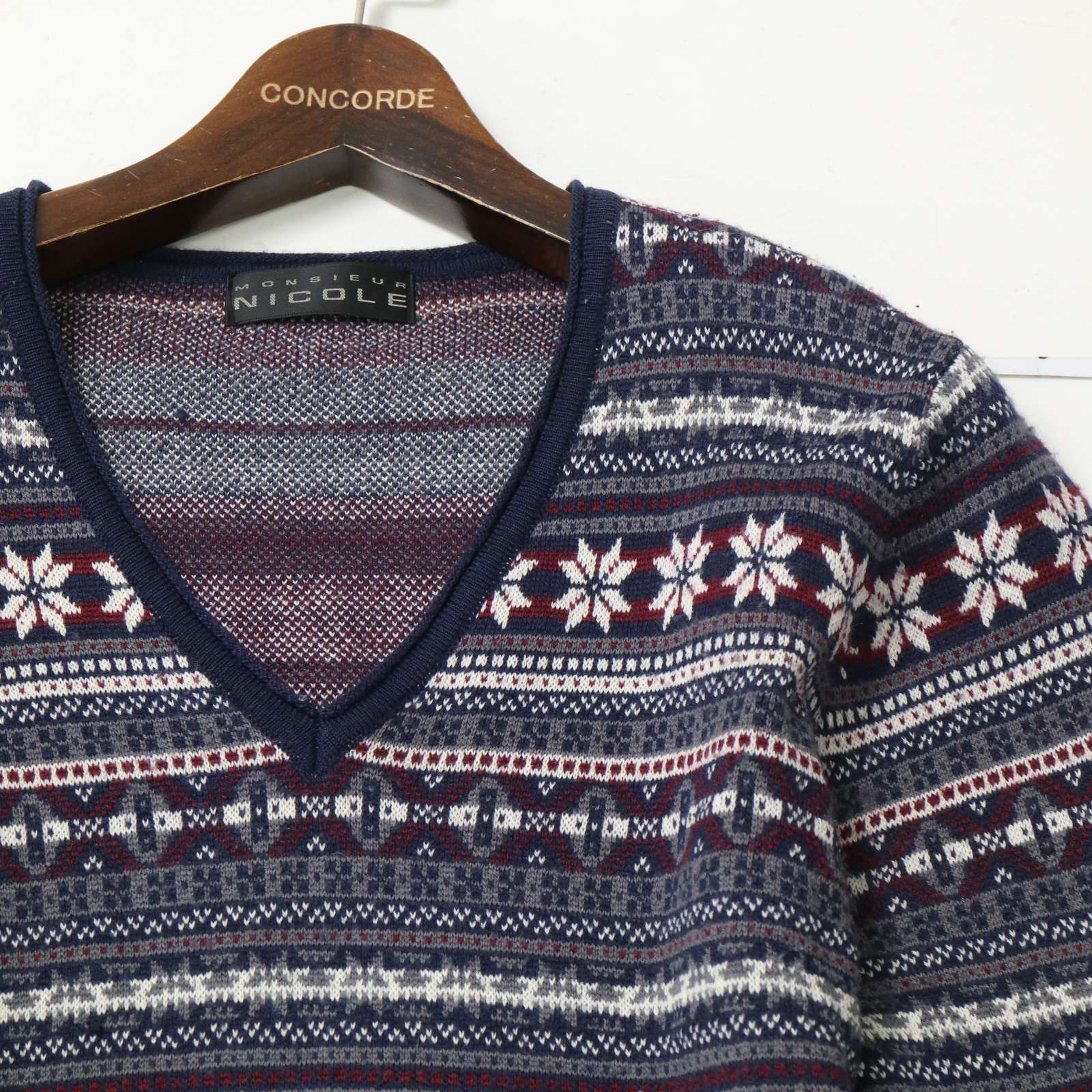 MONSIEUR NICOLE ムッシュ ニコル 秋冬 ウール☆ フェアアイル