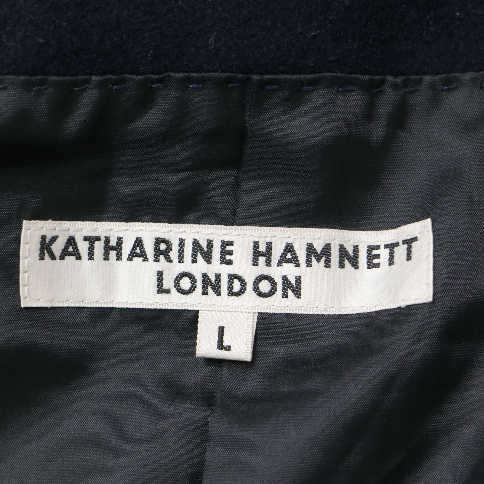 KATHARINE HAMNETT キャサリンハムネット メルトン ウール
