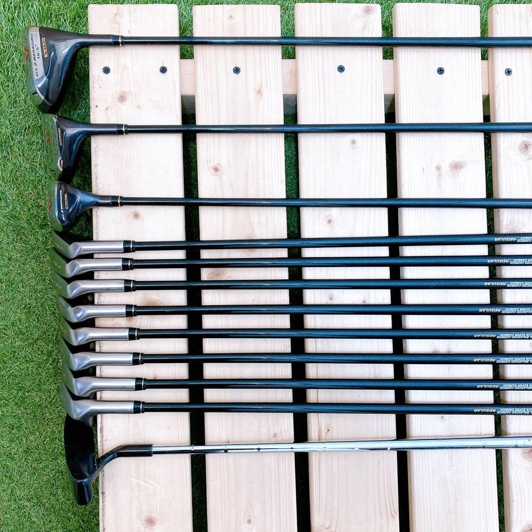 L7.初心者オススメ メンズセット 右利き ゴルフクラブ FLEX R 12本