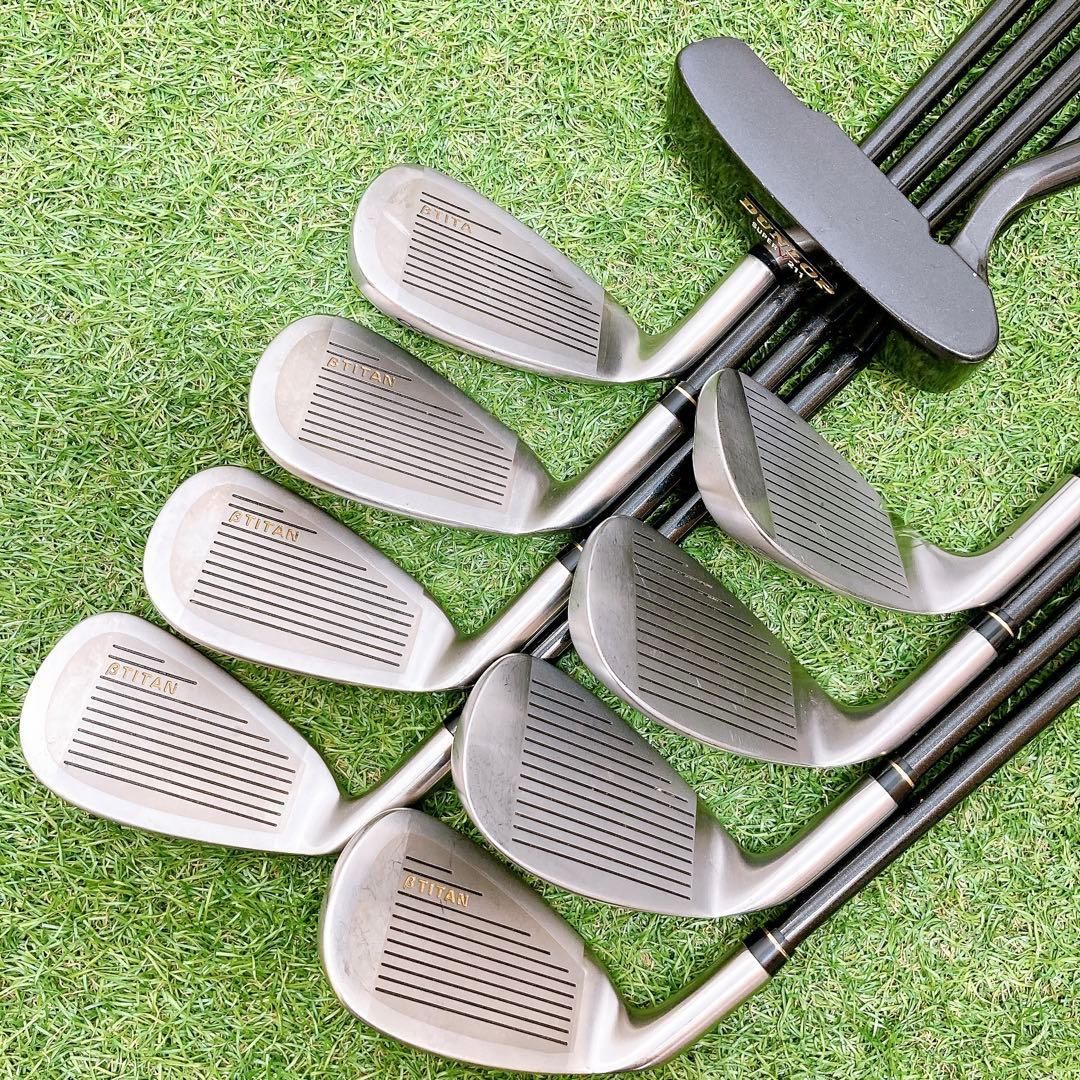 L7.初心者オススメ メンズセット 右利き ゴルフクラブ FLEX R 12本