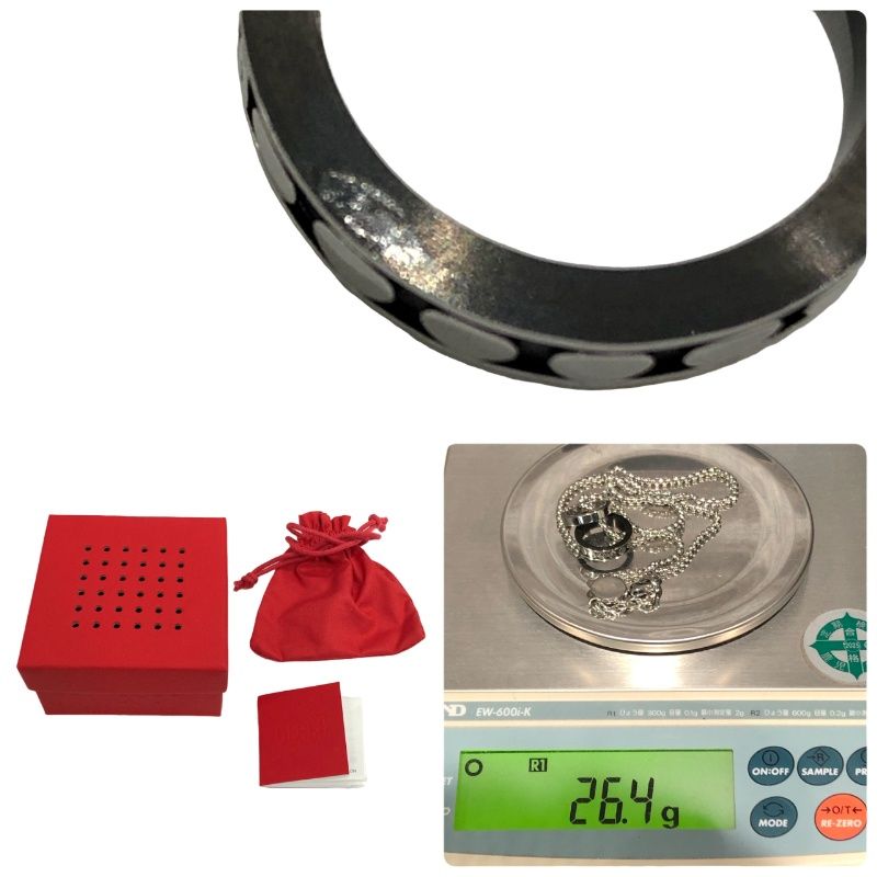 s*様 【メルカリ便】Diesel ツートーン　ステンレススチール製　ドッグ　ネ Amazon | Diesel ステンレススチール ドッグタグネックレス 男性用