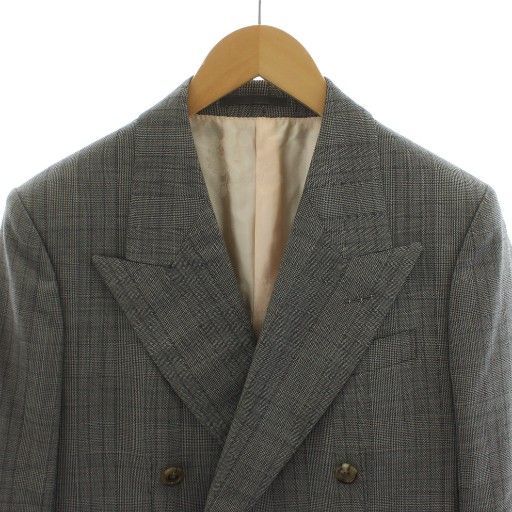 グッチ GUCCI テーラードジャケット ブレザー ダブル チェック柄