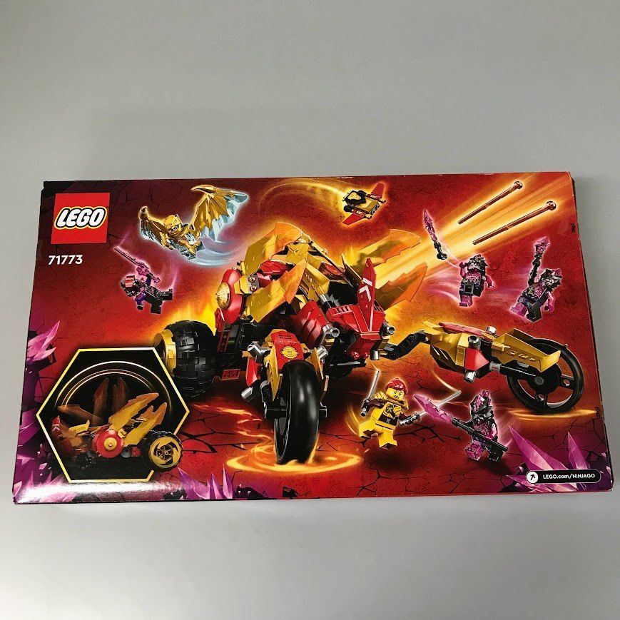 LEGO レゴ ニンジャゴー 71773 カイのゴールデン ドラゴンレイダー 製造終了品 DB-157-Q NINJAGO 忍者 ミニフィグ ゴールデン カイ ドラゴン ゼン スカイラー 他 372