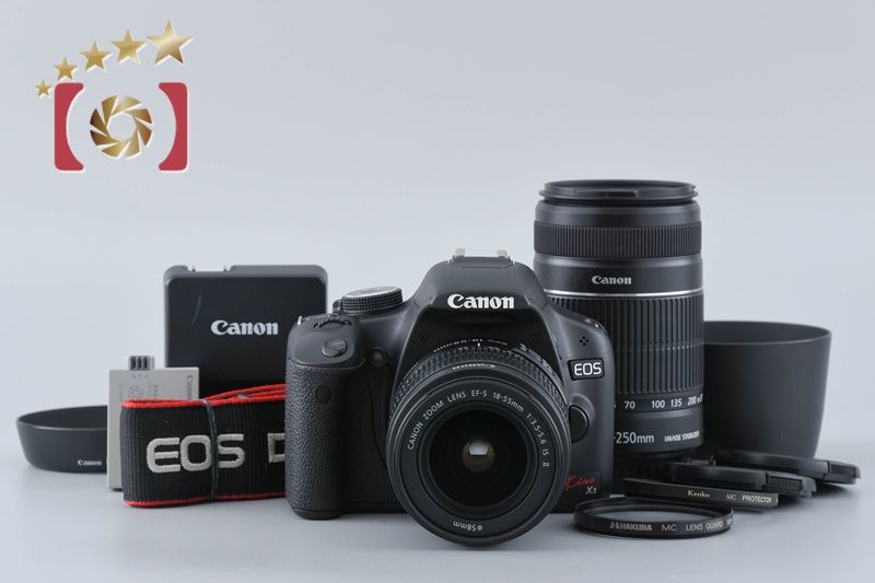 Canon キヤノン 【中古】Canon キヤノン EOS Kiss X3 + EF-S 18-55mm f
