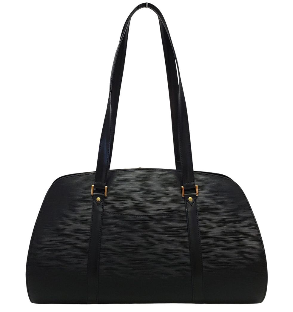 D 3058 ルイ ヴィトン エピ ソルフェリーノ45 ゴールド金具 ボストン ショルダーバッグ ノワール 黒