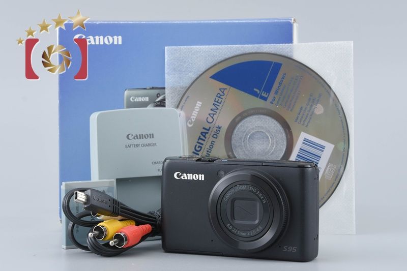 Canon キヤノン PowerShot S 95 ブラック コンパクトデジタルカメラ 元 き