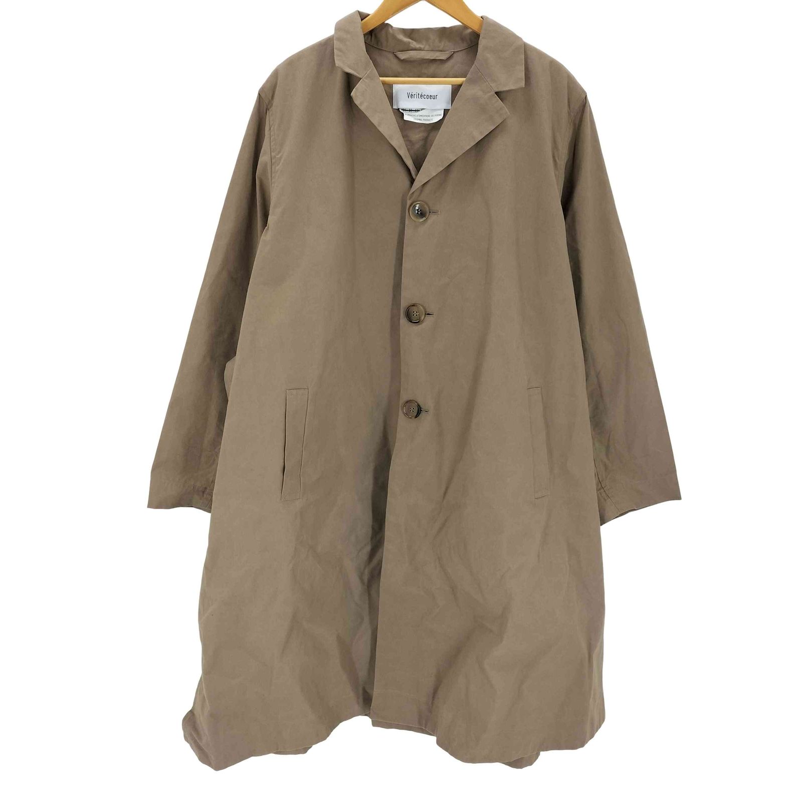 ヴェリテクール veritecoeur ケープバックコート レディース FREE