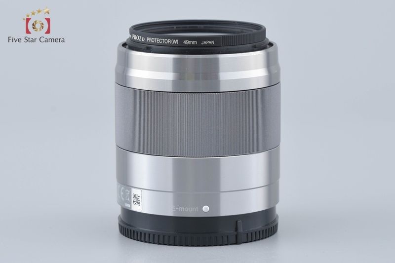 SONY ソニー 【中古】SONY ソニー E 50mm f/1.8 OSS SEL50F18 シルバー