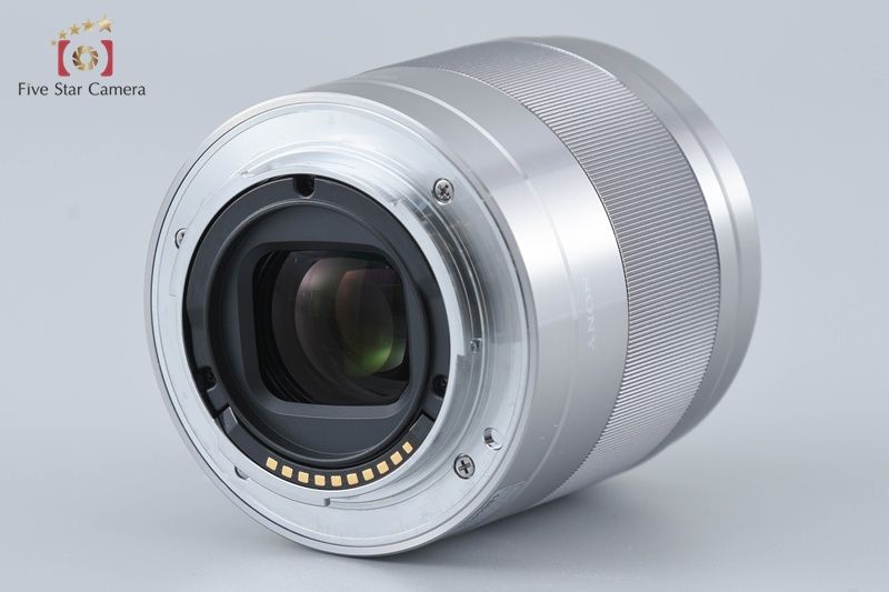 SONY ソニー 【中古】SONY ソニー E 50mm f/1.8 OSS SEL50F18 シルバー