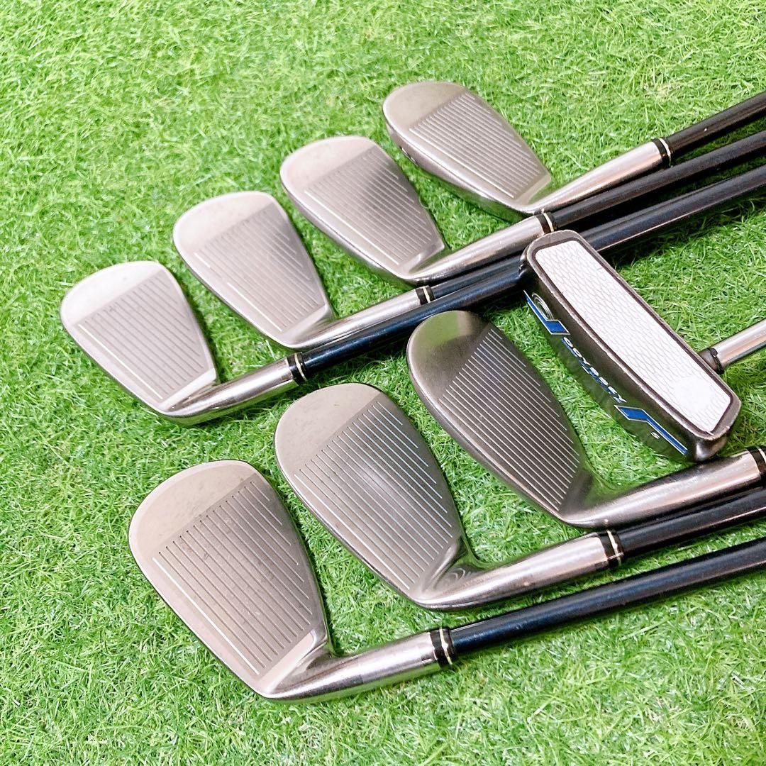 L 5.テーラーメイド 初心者オススメ メンズセット ゴルフクラブ 右利き