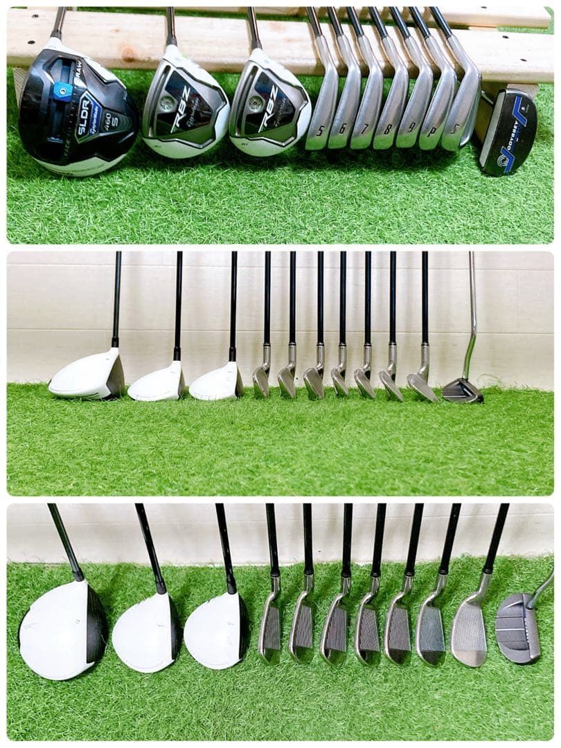 L 5.テーラーメイド 初心者オススメ メンズセット ゴルフクラブ 右利き